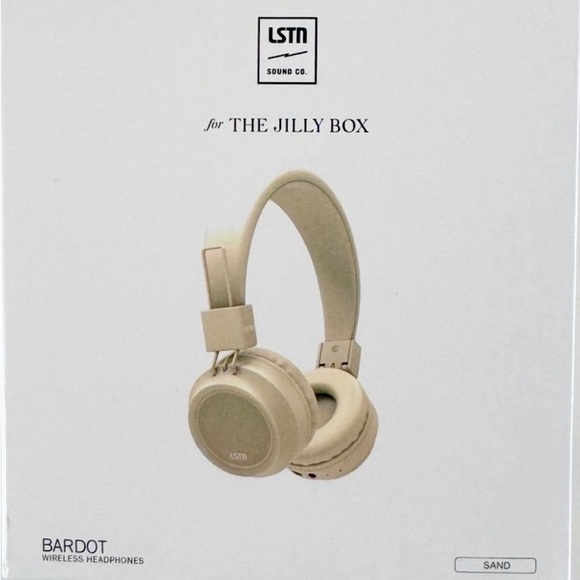 Summer Jilly Box LSTN Sound Co., wireless headphones in Sand. - Picture 1 of 2